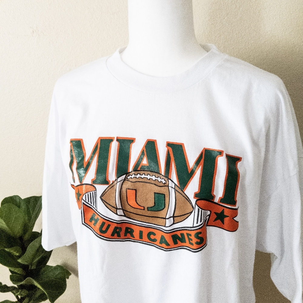 Vintage University of Miami Hurricanes Tee